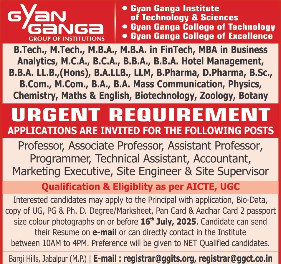 GGITS Recruitment Poster