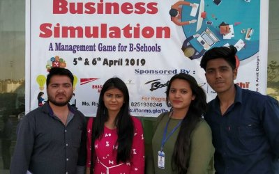 4th position in ‘National Business Simulation – A Management Game’ Competition