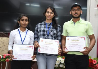 Chancellor award 2019 to Gyan Ganga students
